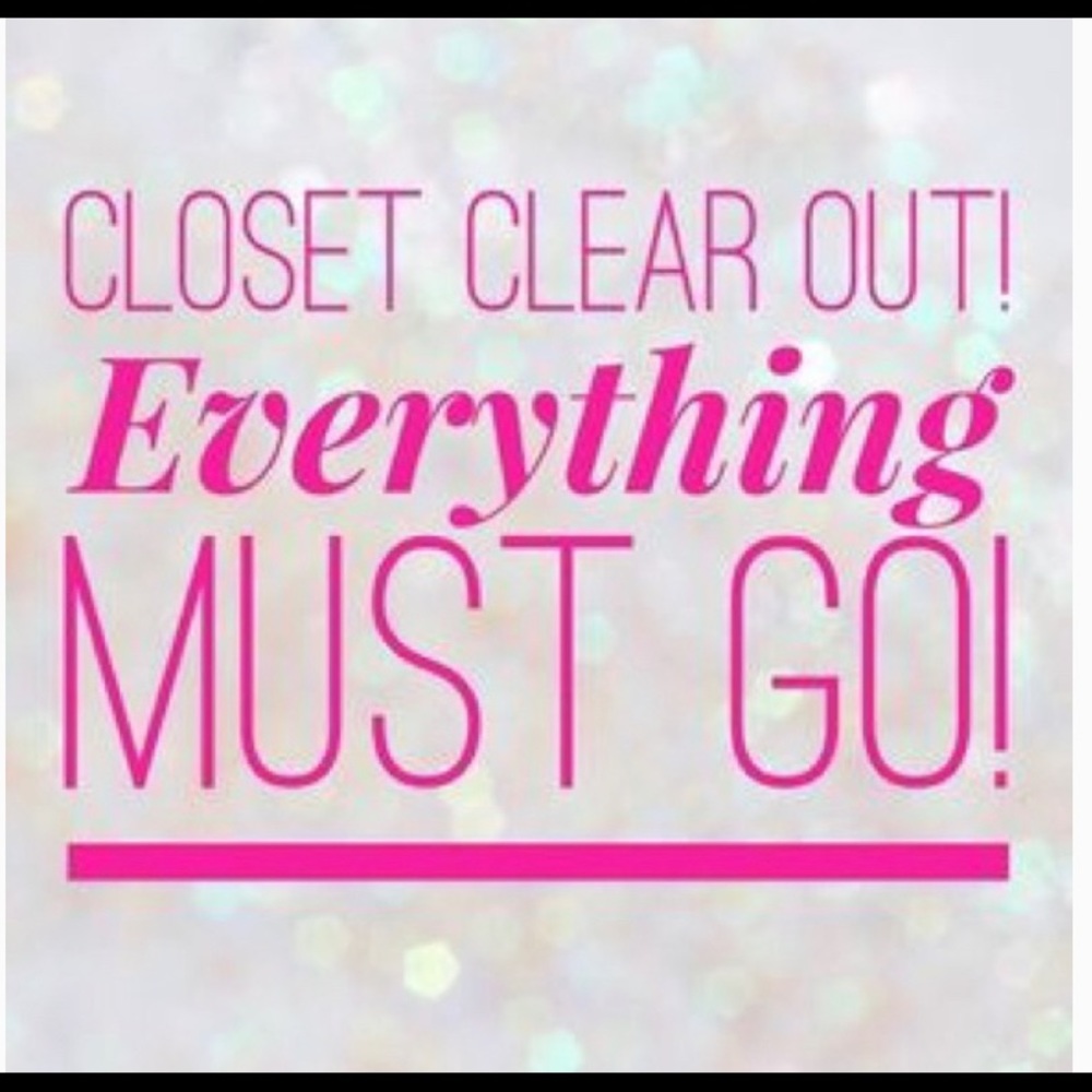 Everything must go sale!!!!